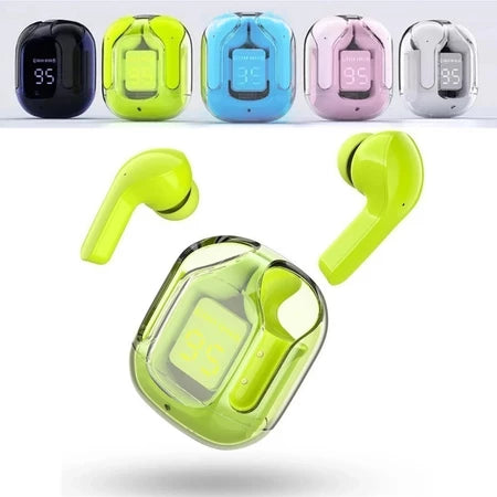 HQAi H4 Tws Fones De Ouvido Bluetooth Sem Fio 5.3 Para Jogos Esportivos Com Redução De Ruído